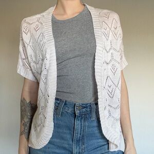 Short Sleeve Lightweight Cardigan